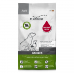 PLATINUM ADULT Chicken sausas maistas &scaron;unims su vi&scaron;tiena - Produkto Svoris 5kg