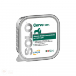 DRN Solo Cervo 100g Ir 300g (Elniena) Konservai &scaron;unims ir katėms - Produkto Svoris 100g x 16vnt.