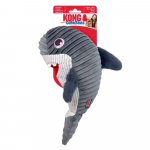 KONG CuteSeas Rufflez Shark M/L patvarus pliu&scaron;inis žaislas