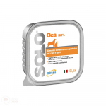 DRN Solo Oca 100g ir 300g (Žąsiena) konservai &Scaron;unims ir katėms - Produkto Svoris 100g x 16vnt.