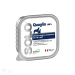 DRN Solo Quaglia 100g ir 300g (Putpelė) konservai &Scaron;unims ir katėms - Produkto Svoris 100g x 16vnt.