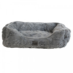 Uniq Pets dog bed rectangular BONE PLUSH mink&scaron;tas guolis įvairių dydžių - Produkto Dydis M