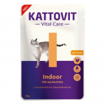 KATTOVIT VITAL CARE Indoor pa&scaron;aras katėms, su vi&scaron;tiena, 85 g