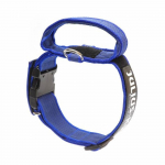 Julius K-9 Color & Gray with handle Antkaklis &scaron;unims su rankena (mėlynas) - Produkto Plotis 40mm