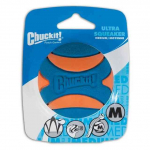 Chuckit Ultra Squeaker Ball M, cypiantis kamuoliukas &scaron;unims, M