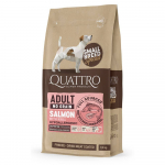 Quattro Adult with Salmon suaugusiems mažų veislių &scaron;unims su la&scaron;i&scaron;a ir kriliu - Produkto Svoris 7kg