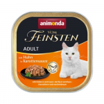 Animonda Vom Feinsten Adult konservai katėms su vi&scaron;tiena morkų padaže