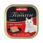 Animonda Vom Feinsten Adult Pa&scaron;tetas katėms su jautiena ir bulvėmis 100g