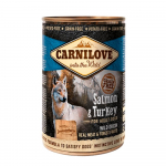Carni Love Salmon & Turkey konservai &scaron;unims 400g