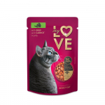 My Love konservai katėms su jautiena ir daržovėmis drebučiuose 85g