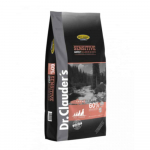 DR. CLAUDER&rsquo;S Sensitive Adult Salmon & Rice sausas maistas suaugusiems &scaron;unims su la&scaron;i&scaron;a ir ryžiais - Produkto Svoris 4kg