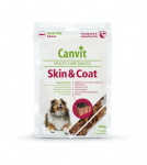 Canvit Skin and coat - funkcinis skanėstas &scaron;unims sveikai odai ir blizgiam kailiui, 200g