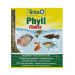 Tetra Phyll Flakes pa&scaron;aras dekoratyvinėms žuvims, 12 g
