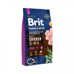 Brit Premium Adult S sausas maistas suaugusiems mažų veislių &scaron;unims - Produkto Svoris 3kg