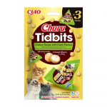 Churu Tidbits skanėstai katėms su vi&scaron;tiena ir Dashi sultinio skonio, 36g 3 vnt