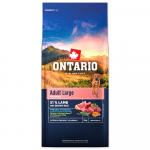 Ontario Adult Large breed Lamb &ndash; visavertis pa&scaron;aras didelių veislių suaugusiems &scaron;unims su ėriena - Produkto Svoris 12kg
