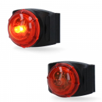 Nightwalk Safety Light tamsoje &scaron;viečiantis elementas - Produkto Spalva Geltona