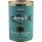 Louie &ndash; konservai &scaron;unims su žuvimi ir dumbliais, 400 g