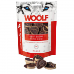 WOOLF Beef Sushi with Cod Skanėstai &scaron;unims su jautiena ir menke 100g