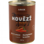 Louie &ndash; konservai &scaron;unims su jautiena ir morkomis 400 g