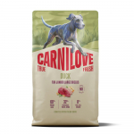 CARNILOVE TRUE FRESH Dog Duck Junior Large Breed sausas maistas &scaron;uniukams 4kg