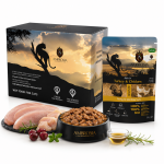 AMBROSIA Cat Kitten & Adult Sterilized Turkey & Chicken 85g*12vnt. konservai katėms su kalakutiena ir vi&scaron;tiena