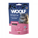 Woof Wildcat Snack Salmon skanėstas katėms su la&scaron;i&scaron;a, 50g