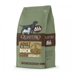 Quattro ADULT Duck suaugusiems visų veislių &scaron;unims su antiena - Produkto Svoris 12kg