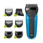 Braun Series 3 310BT elektrinis skustuvas &ndash; &scaron;lapias ir sausas skutimas su barzdos apkarpymo antgaliu