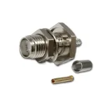 Teleg&auml;rtner SMA lizdas korpusinis crimp jungtis RG-316/U, nikeliuota, 5 vnt. (J01151A0009)