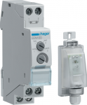 Hager EEN100. Lichtempfindlichkeit: 2000 Lux, Produktfarbe: Grau. AC Eingangsspannung: 230 V, AC Eingangsfrequenz: 50/60 Hz, Stromst&auml;rke (maximal): 16 A (EEN100)