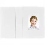 DAIBER Folders White Matt 31x42 mm 100 Pieces