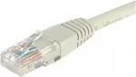 EXERTIS CONNECT Cat6 U/UTP komutacinis kabelis, 5m, pilkas, RJ45, Snagless EXC848500