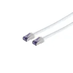 S Conn Maximum Connectivity Cat6a S/FTP komutacinis kabelis RJ45, 0,25 m, baltas