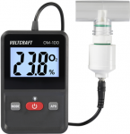 VOLTCRAFT OM-100 Sauerstoff-Messger&auml;t 0 - 100 % Sauerstoff-Messger&auml;t kalibriert Werksstandard (ohne Zertifikat) (VC-12870870)