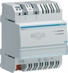 Hager TXA111. Produktfarbe: Grau, Energieschutzeigenschaften: &Uuml;berlastschutz, Kurzschlu&szlig;. AC Eingangsspannung: 230 V, AC Eingangsfrequenz: 50/60 Hz, DC-Ausgangsspannung: 30 V. Breite: 72 mm, Tiefe: 64 mm, H&ouml;he: 90 mm (TXA111)