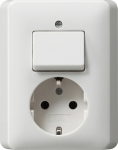 GIRA 017603 Steckdose CEE 7/3 Wei&szlig; (017603)