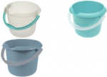 keeeper Putzeimer mika, rund, 5 Liter, nordic-blue ergonomisch geformter Kunststoff-Henkel, Griffmulde am - 1 St&uuml;ck (1170568000000)