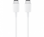 Samsung GP-TOU021RFC - USB-Kabel - 24 pin USB-C (M) zu 24 pin USB-C (M) - 1,8m - USB Power Delivery (3A, 25W) - wei&szlig; (GP-TOU021RFCWW)