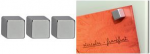 MAUL Neodym-W&uuml;rfelmagnet, 7 mm, Haftkraft: 1,6 kg, silber Ma&szlig;e: (B)7 x (T)7 x (H)7 mm, hohe Haftkraft - 1 St&uuml;ck (6184196)