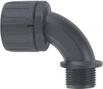Lapp SILVYN FPAG 90&deg; M - Schlauchbogenst&uuml;ck - Schwarz - Polyamid - Metrisch - M16x1.5 - IP66 (55506505)
