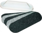 FRANKEN Tafell&ouml;scher U-Act! Line (B)130 x (T)40 x (H)35 mm magnethaftend, Kunststoff-Geh&auml;use, Farbe: grau - 1 St&uuml;ck (Z1934)