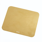 Velvet mouse pad mustard yellow