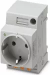 Phoenix Contact valdymo spintos ki&scaron;tukinis lizdas EO-CF/PT/LED pilkas 1 vnt. (804040)