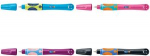 Pelikan griffix F&uuml;llhalter Neon Black, f&uuml;r Rechtsh&auml;nder Schreiblernstift mit ergonomischer Griffzone, - 1 St&uuml;ck (820288)
