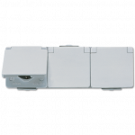 JUNG 623 W - Typ F - Wei&szlig; - Duroplast - 250 V - 16 A