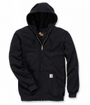Carhartt Midweight Hooded ZIP Sweatshirt Black