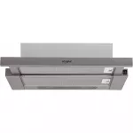 Whirlpool AKR 5390/1 IX pusiau įmontuojamas i&scaron;traukiamas gaubtas sidabrinis 304 m&sup3;/h