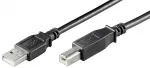 MicroConnect USBAB3B-LSZH USB 2.0 laidas 3 m USB A &ndash; USB B juodas