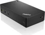 Lenovo 40A70045IT dokavimo stotelė / prievadų replikatorius, laidinis, USB 3.2 Gen 1 (3.1 Gen 1) Type-B, juoda
